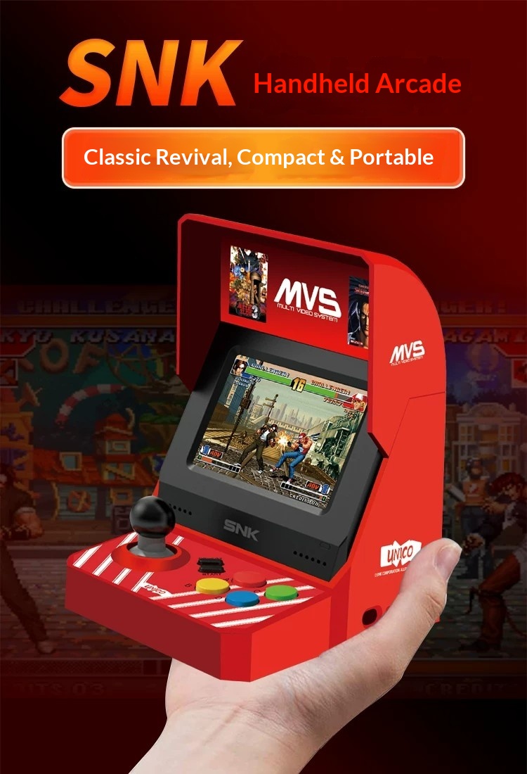 Console Arcade Mini UNICO MVS  - Arcade Game Cabinet recensione e prezzo