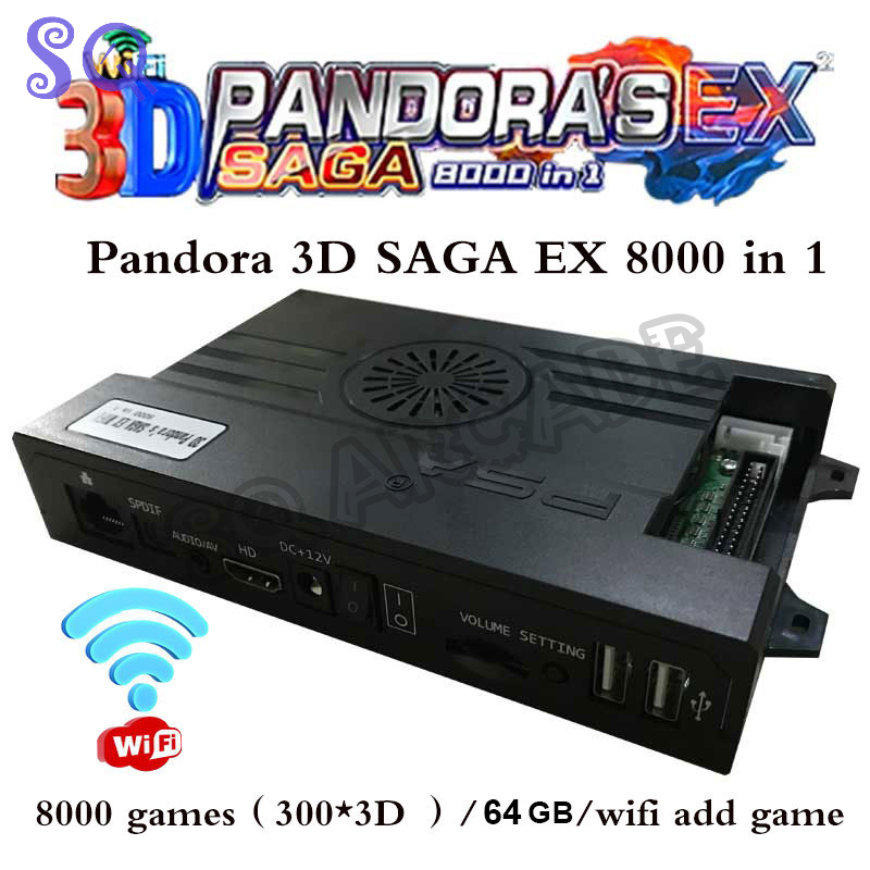 Arcade Pandora Saga Box EX2 80 - Arcade Game Cabinet recensione e prezzo