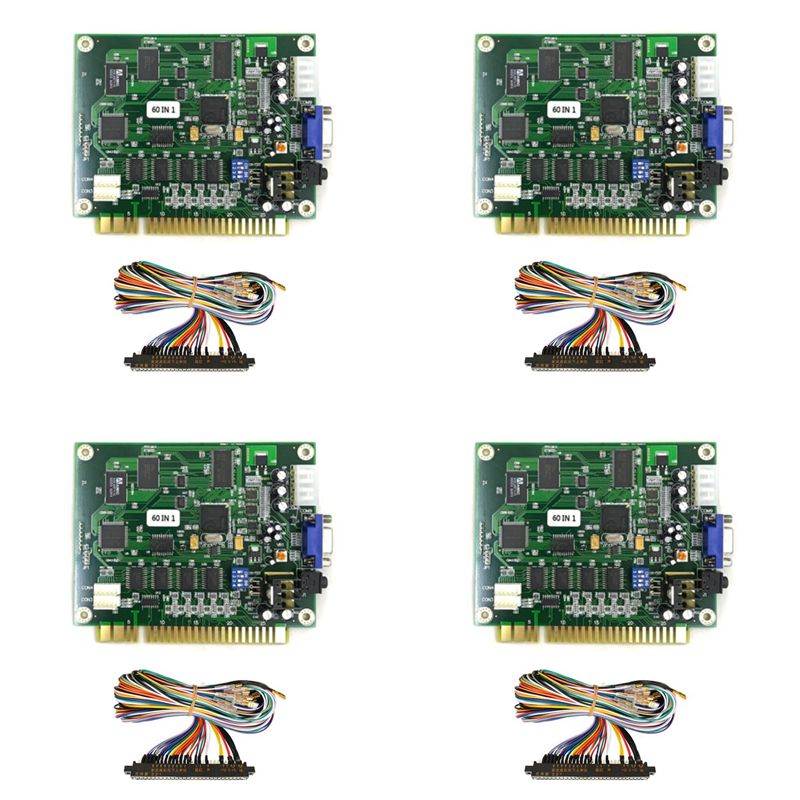 Scheda PCB Multicade 4X 60 in  - Usb Game Board Jamma recensione e prezzo