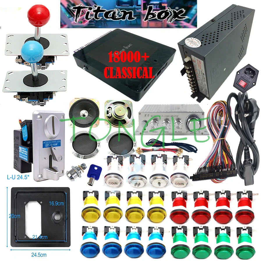 2 giocatori Titan Box 18000+ i - Arcade Game Cabinet recensione e prezzo