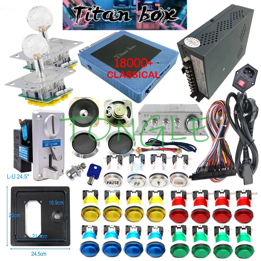 2 giocatori Titan Box 18000+ i - Arcade Game Cabinet recensione e prezzo