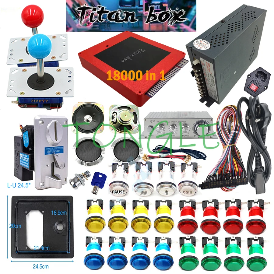 2 giocatori Titan Box 18000+ i - Arcade Game Cabinet recensione e prezzo